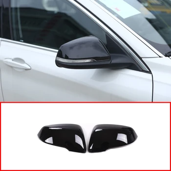 

For BMW 2 Series F45 F46 Gran Active Tourer 2015-2019 ABS Glossy Black RearView Mirror Cover Trim For BMW X1 F48 2016-2019 2pcs