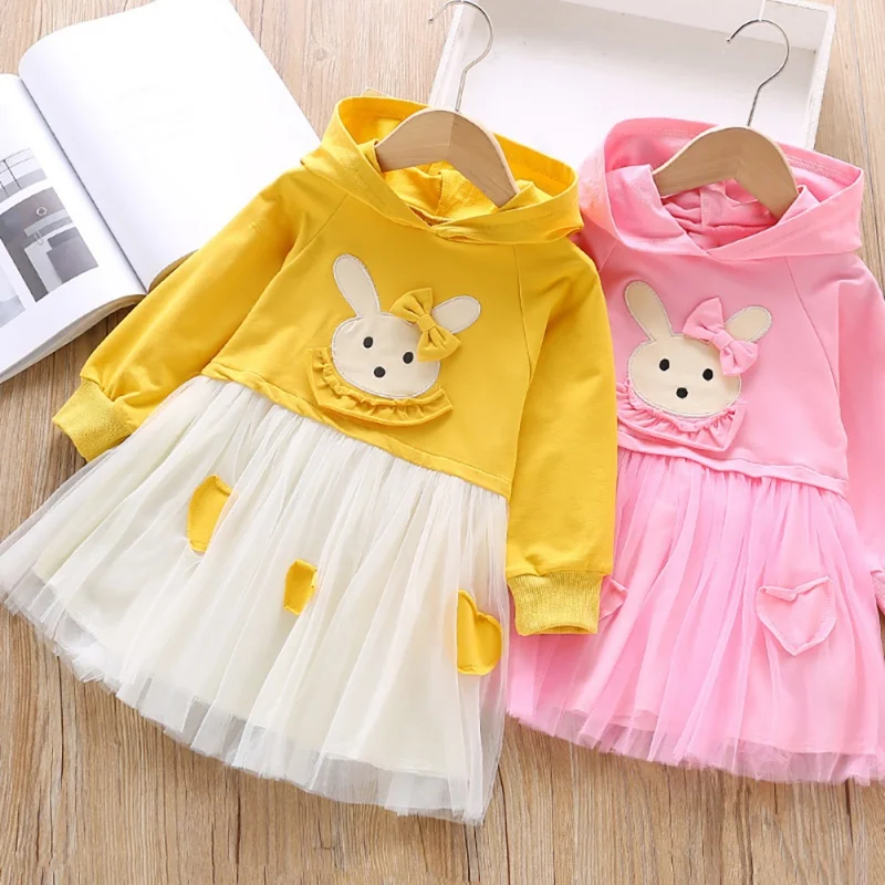 Осенне-зимний розовый и белый пуловер с капюшоном для девочек, толстовка с капюшоном, тонкий базовый топ с длинными рукавами для мальчиков