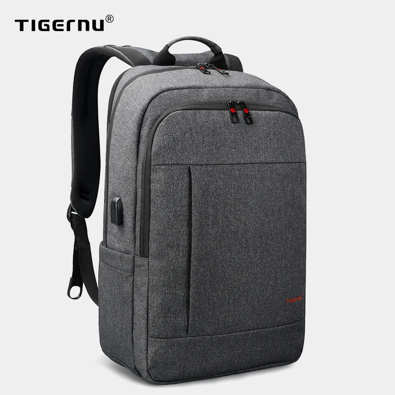 Tigernu Противоугонная USB зарядка 15.6 дюймов Мужчины Рюкзак для Ноутбука Женщин Мода