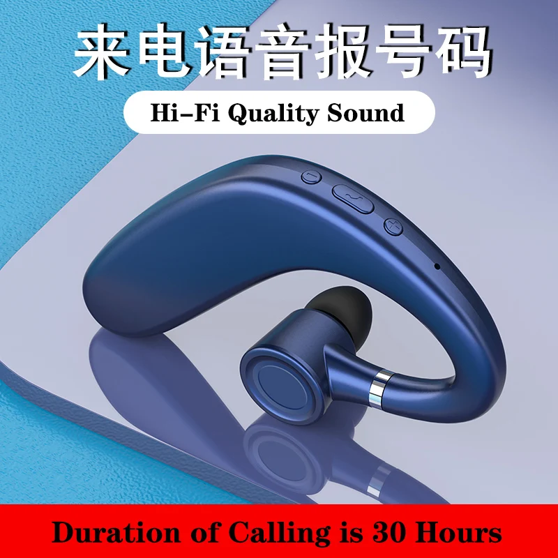Q11, беспроводные Bluetooth наушники, стерео гарнитура, 180 мА/ч, одна гарнитура с микрофоном, деловые Bluetooth наушники для вождения, PK V9