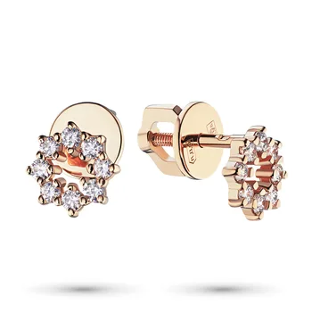 

Red Gold pouches with diamonds
