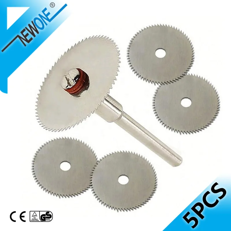 Uds 22mm de acero inoxidable Mini Cricular hoja de la rueda de Metal de corte de disco con 3mm fijo de Mandril para Dremel herramientas rotativas