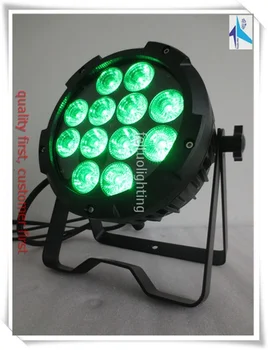 

E-6lighs with case Outdoor IP65 12x10W RGBW 4in1 LED Stage Wash Light Waterproof DMX LED Par Can Light Par LED For DJ Disco