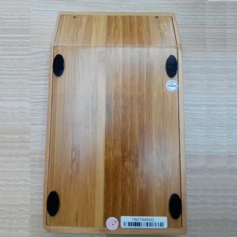 Bamboo Wooden Solar Calculators Standard Function Desktop Calculator E65A 4