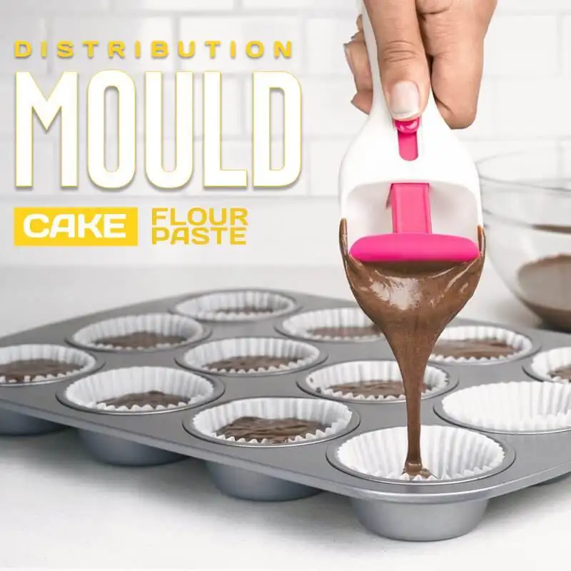 Cake Flour Paste Distribution Scoop