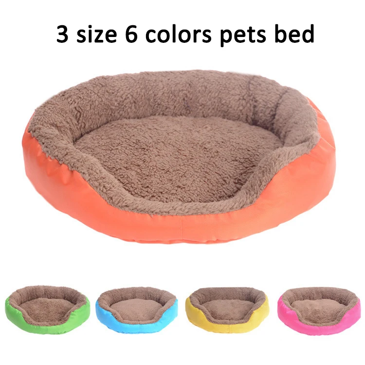 6 цветов кровать для собаки теплые кровати зима маленького питомца дом мягкий