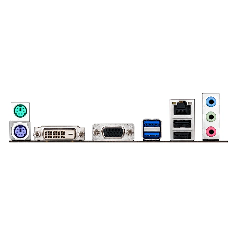 Материнская плата Совершенно новый оригинал ASUS H81M K lga 1150 Intel 2 x DDR3 SATA ssd DVI VGA USB 3 0 uATX