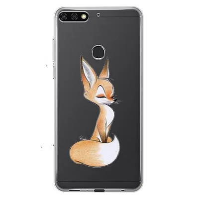 Чехол Fundas для huawei Y6 Prime ATU-L31 ATU-L42 резиновый защитный чехол с рисунком для huawei Y6 Prime - Цвет: K11