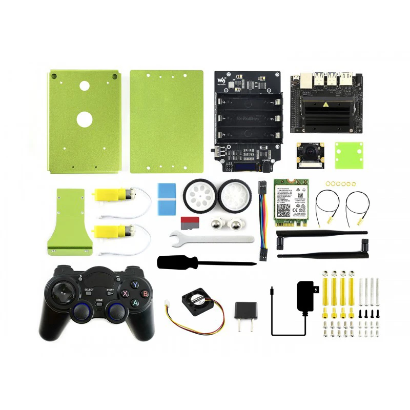 Официальная компания Nvidia рекомендует Jetbot Smart AI Robot Kit для Jetson Nano Development Kit с камерой WiFi Bluetooth для Jetson Nano