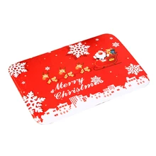 Фланель Нескользящие рождественские украшения для дома передняя дверь эластичный ковер влаговпитывающие легко чистить