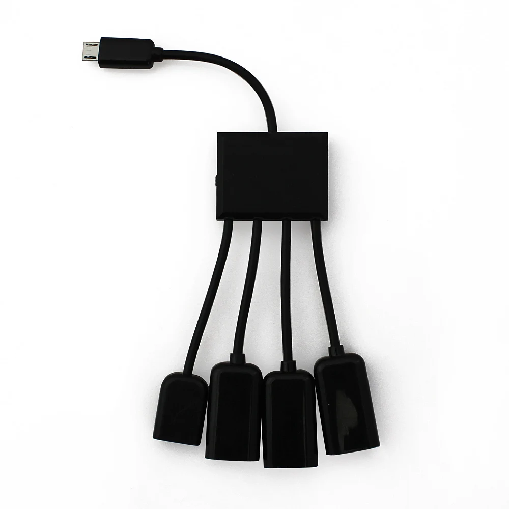Usb-концентратор 3,0 высокоскоростной Мульти USB 3,0 usb-хаб 4 порта хаб для микро-usb интерфейс все в одном для ПК Компьютерные аксессуары