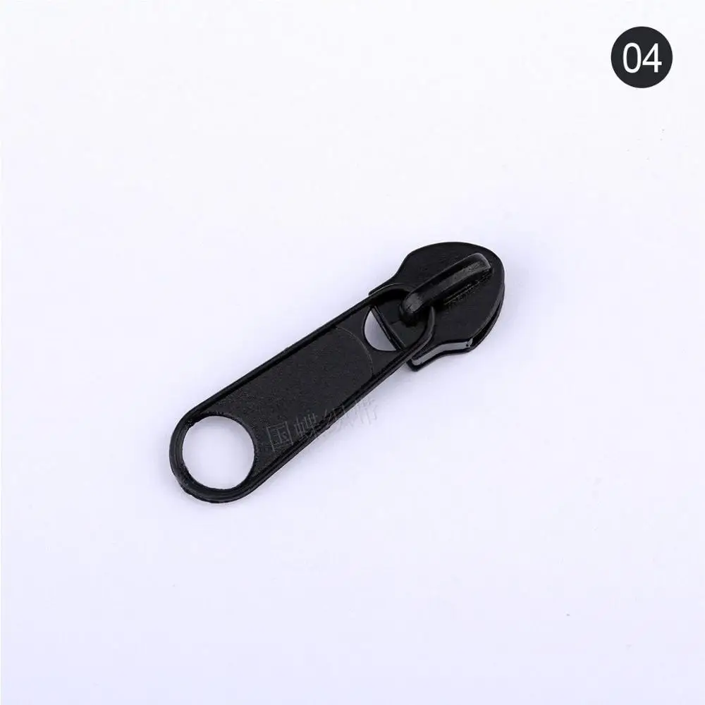30PCS Metal Zipper Slider Zipper Nylon Coil Zipper Slider DIY Zipper Head Pull Replacement Repair Kit Garment Bag Suitcase