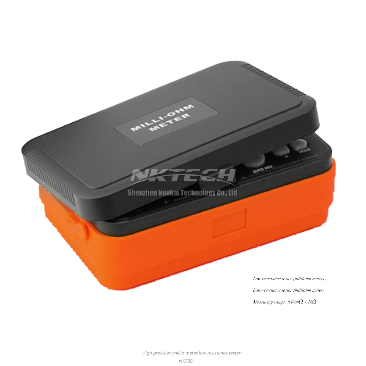 NKTECH NK70B 4 проводной цифровой измеритель низкого сопротивления миллиом тестер