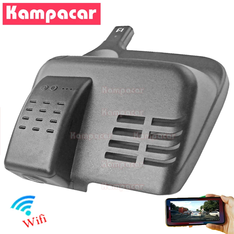 Kampacar NS03-E Wi-Fi Видеорегистраторы для автомобилей Камера DashCam Nissan 168 мм Qashqai Tekna J11 J12 J10