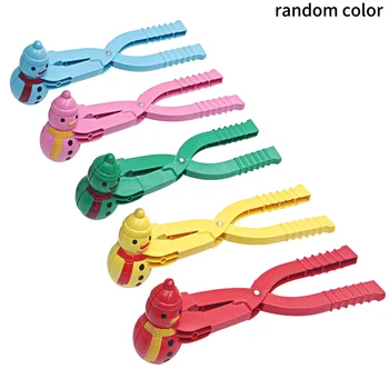 

Snowball Maker Sports Clip Kids Mold Winter Outdoor Portable Beach Tool Lovely Man Shape Sand Clay