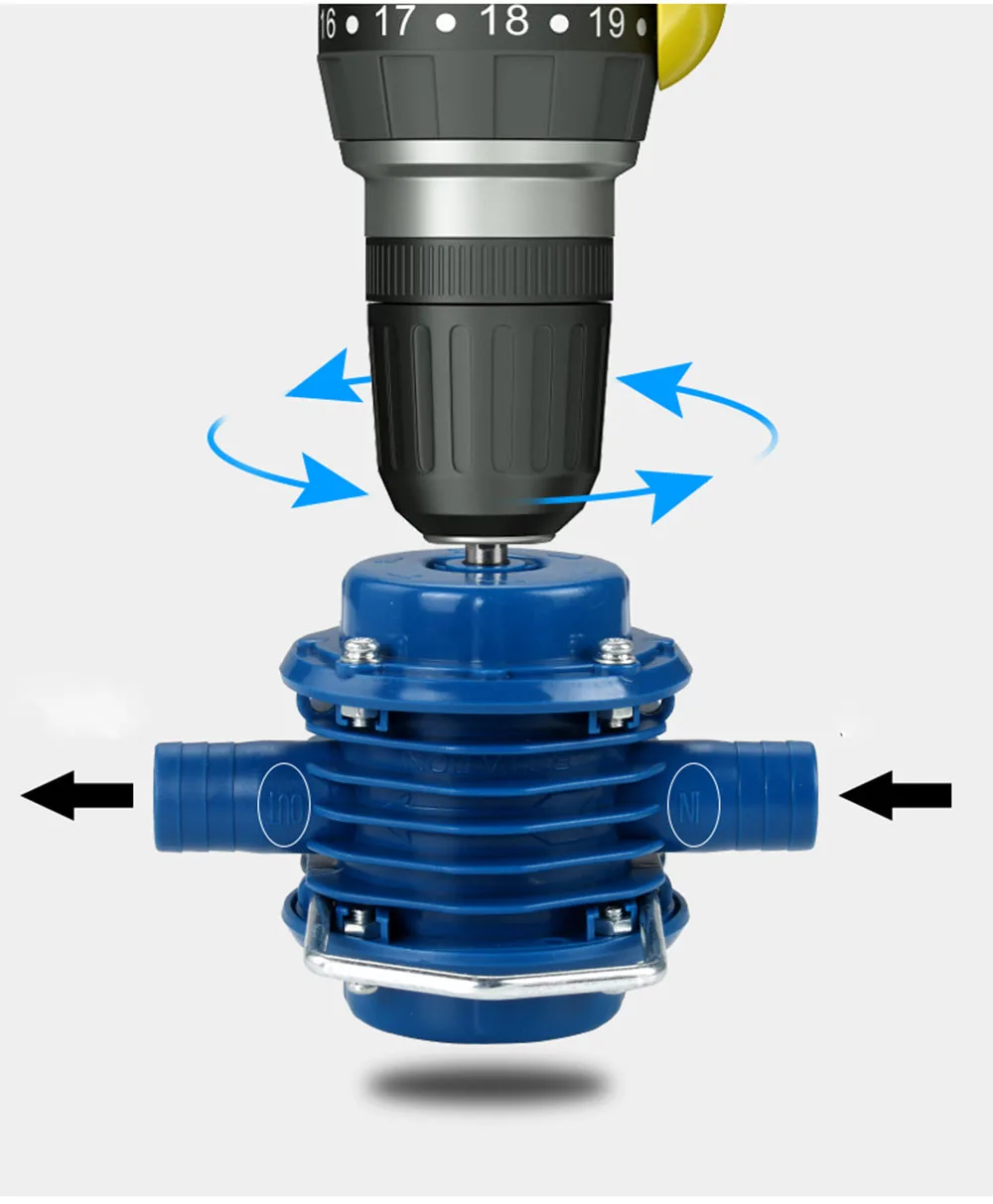 Mini Hand Electric Drill Water Pump Heavy Duty Household Small Pumping Dc Pumping Self-Priming Centrifugal Pump For Home Garden Outside (7)