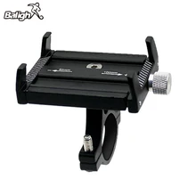 

Balight Aluminum Bike Phone Holder For 3.5" to 6" Phone Bicycle Stand Scooter Motorcycle Mount Support Handlebar Clips