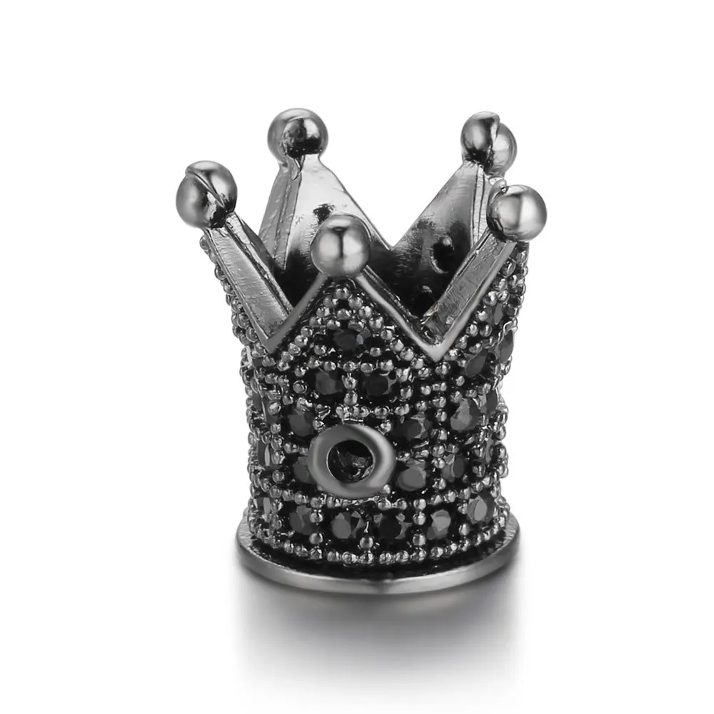 Wei star медные микро проложить бусины в виде корон алиэкспресс Лидер продаж медные микро проложить аксессуары из цирконов DIY бусины в виде корон