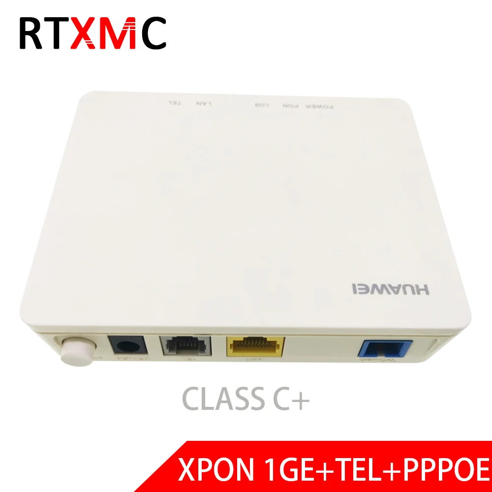 10 шт. FTTH XPON ONU 100% оригинальный nova HUA WEI 8311 1GE LAN TEL PPOE Класс C + 1 порт работает с EPON OLT и