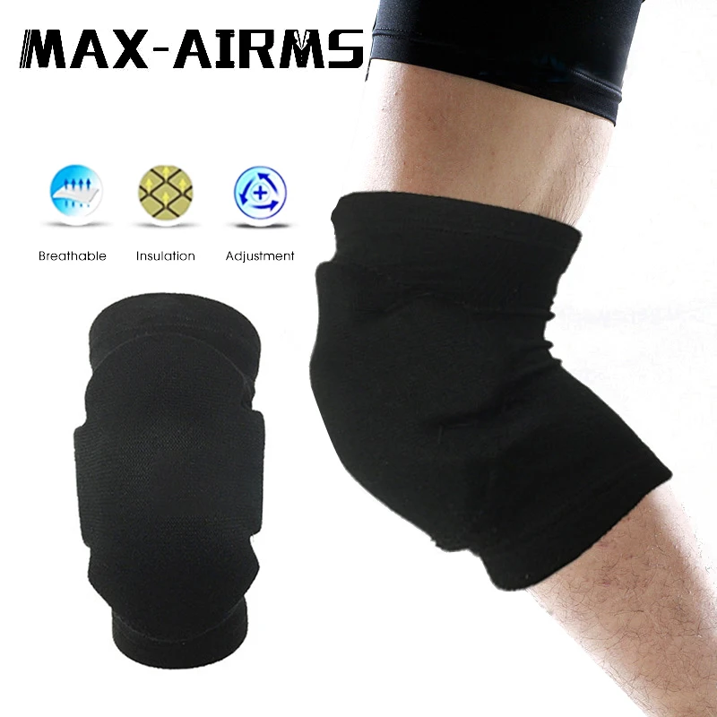 Maxairms 1 пара 3D стерео баскетбольные наколенники рукав сотовая Скоба эластичные защитные наколенники шестерни наколенник пена поддержка колена