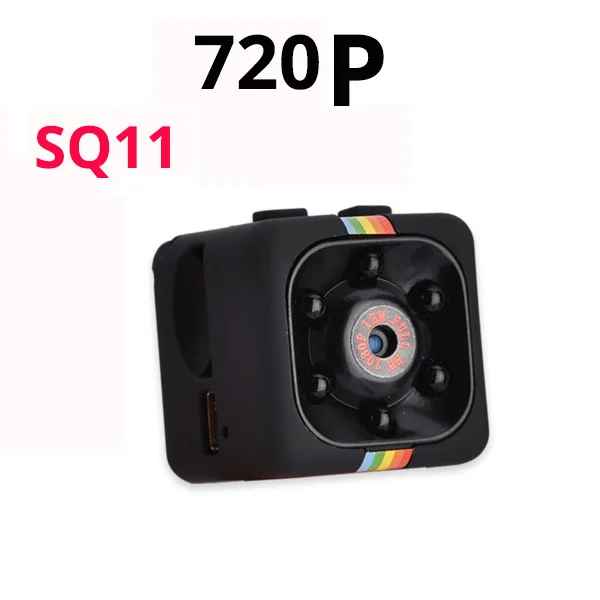 720p sq11 SQ16 HD 1080P мини-камера видеокамера игральная кость микро камера инфракрасное Обнаружение движения DVR видео Диктофон Спортивная камера pk sq11 sq13 - Цвет: 720p sq11