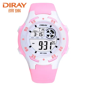

Lovely Children Wrist Watch Gift Waterproof Alarm Clock Noctilucent Led Motion Wrist Watch More Function Student Electronic