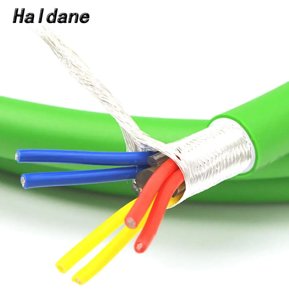 

Haldane HIFI P-6008AG xangsan 8N OCC Silver Plated 6 Cores Hi-End Audio Amplifier Speaker Bulk Power Cable Cord