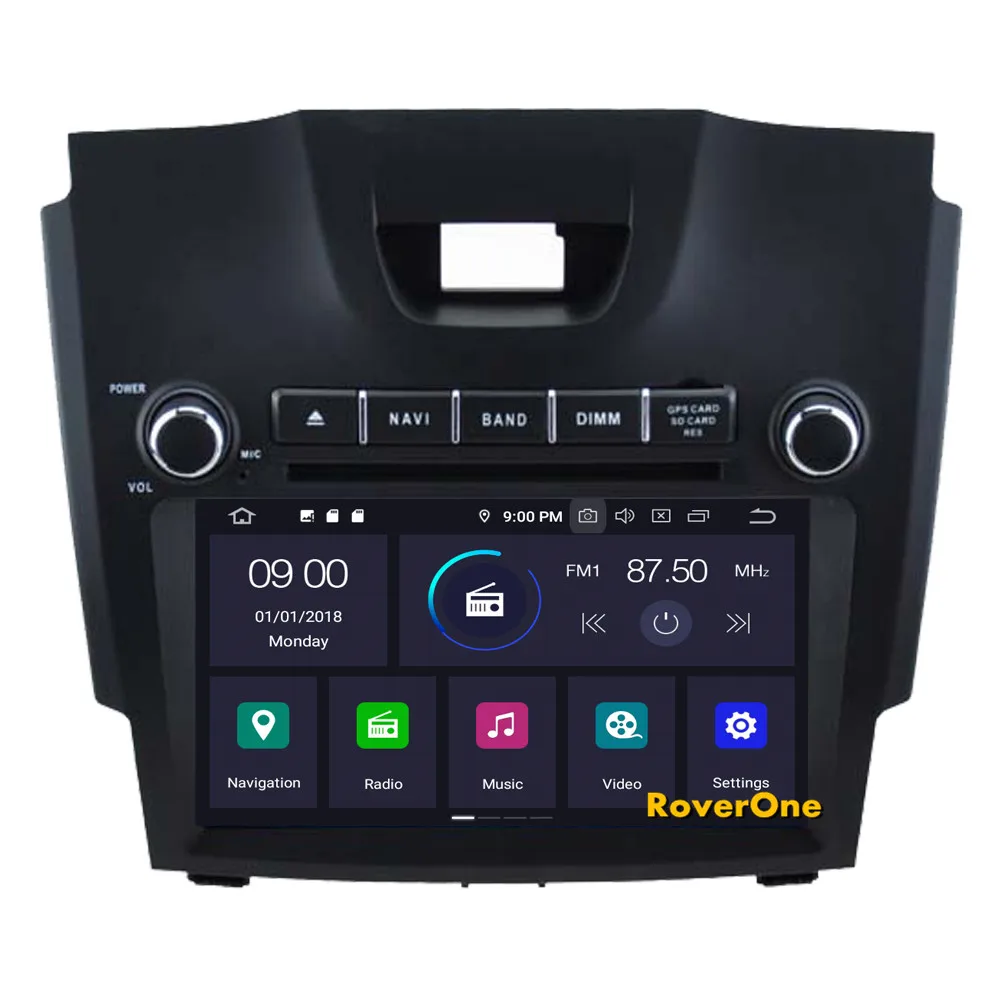 Cheap RoverOne Car Multimedia Player For Chevrolet S10 Colorado Trailblazer For Isuzu D-max Android 9.0 Autoradio GPS Navigation 13