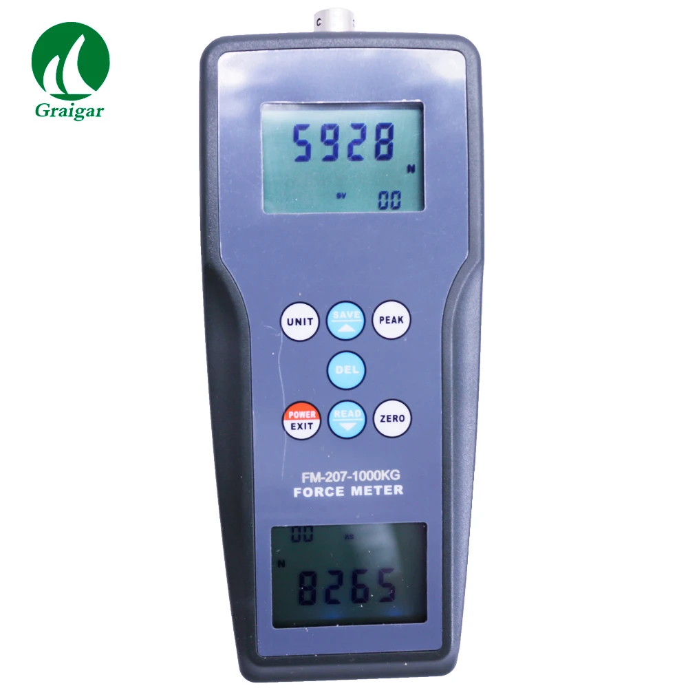 FM-207-1000K цифровой датчик силы толчка и тяги