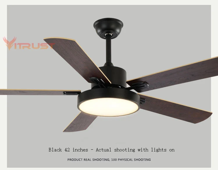Modern Pendant Fan with Light Kits ceiling fan led ceiling fan lights led fan light Nordic Ceiling Fan Lamp Restaurant Living Room Lamp Office Bar Fan 42 52 inch