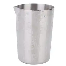 Барная посуда 500 мл, прочная нержавеющая сталь, пивная чашка для смешивания коктейлей, кружка с широким горлом, многоразовые кухонные инструменты