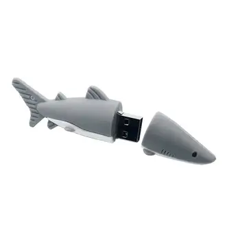 

Usb Flash Drive Lovely Animal 512MB/1G/2G/4G/8G/16G/32G/64G Shark USB Flash Pen Drive Memory Stick U Disk gift