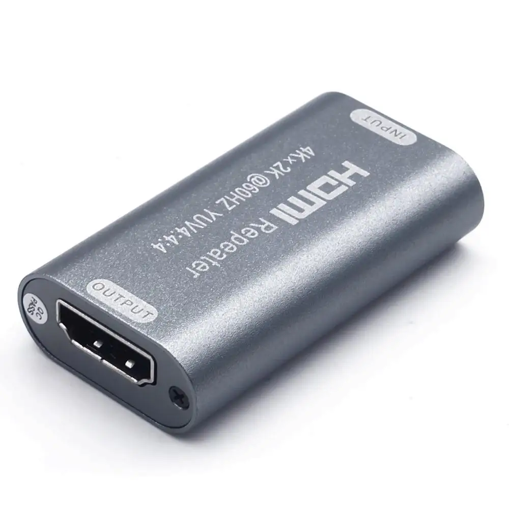 

4K HDMI 2.0 Repeater Converter Support 3D / YUV 4:4:4 Distance Up to 30M