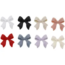 

100PC 10 Color Bow Tie Design Nail Art Decoration 11*11MM Frosted Resin Glitter Bowknot 3d Nail Jewelry Gems Strass For Manicure