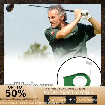 

Golf Putting Green Regulation Cup Hole Flag Indoor Aids Trainer Outdoor Training Practice Yard Home J0D7
