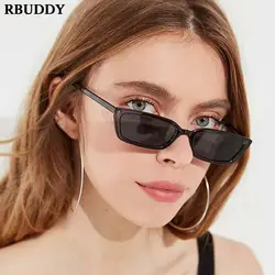 2019 Новые Солнцезащитные очки женские прозрачные квадратные винтажные маленькие оправа солнцезащитные очки UV400 очки женские роскошные