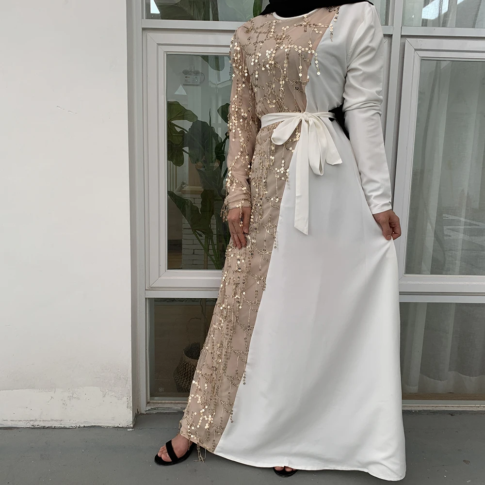 Eid Mubarek Дубай Abaya Турция женский мусульманский модный хиджаб платье африканские