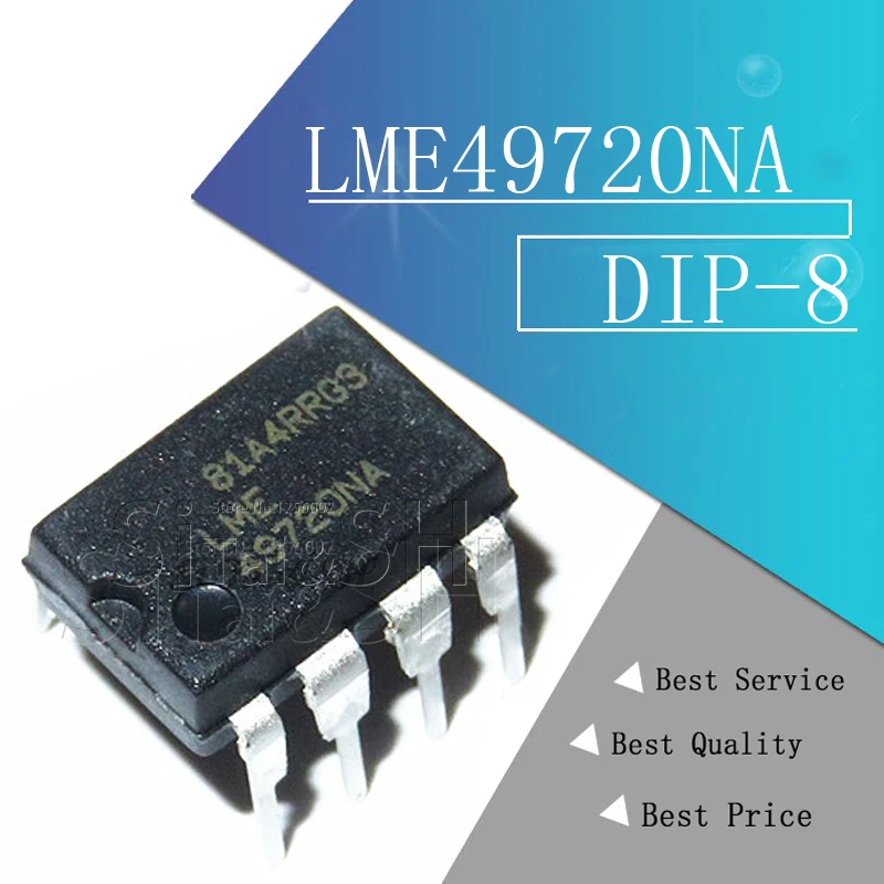 2 шт. LME49720NA DIP8 LME49720 DIP-8 49720NA DIP LME49720N | Электронные компоненты и принадлежности