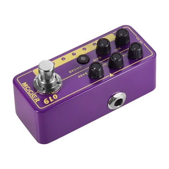 

Mooer MICRO PREAMP Series 019 UK Gold PLX Digital Preamp Preamplifier Guitar Effect Pedal Cabinet Simulation Dual Channels
