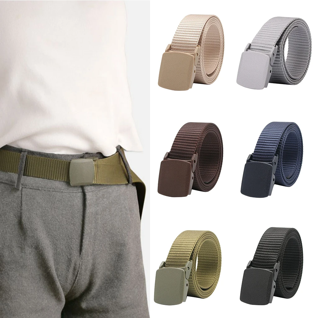 Work Travel Web Belt Tactical Mens Womens Nylon Slide Buckle Waistbelt Work Travel Web Belt Tactical Mens Womens Nylon Slide Buckle Waistbelt
