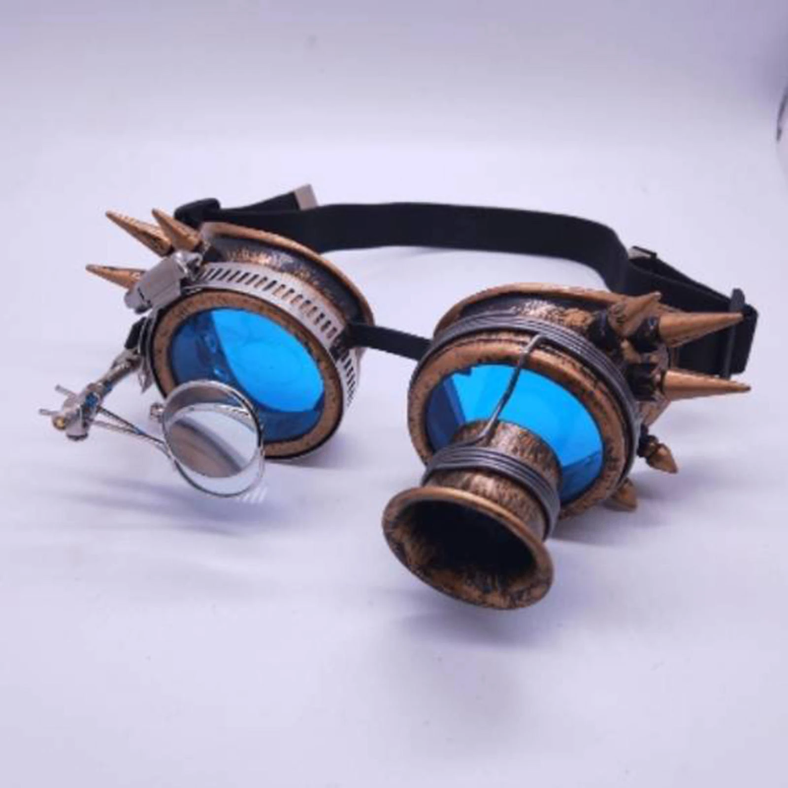 cafe hebzuchtig reactie Funky Unisex Colored Lenses Steampunk Goggles Ocular Loupe Punk Gothic  Masquerade Shades Cosplay Party Costume Supplies Eyewear|Men's Sunglasses|  - AliExpress