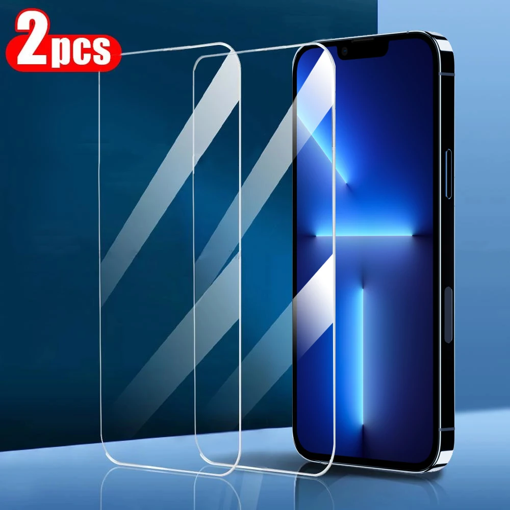 2Pcs Armor Per Iphone 13 Pro Max Screen Protector Su Un Iphone 12 Mini Vetro Protettivo Iphone 13 13Pro Iphone 12 Glas Film Pelicula