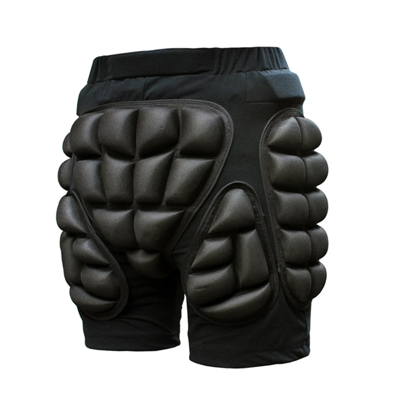 

S/M/L/XL/XXL/XXXL children kids Padded Skiing Snowboard Hip Buttocks Protective Pants Shorts Protector Gear EVA Hip protector