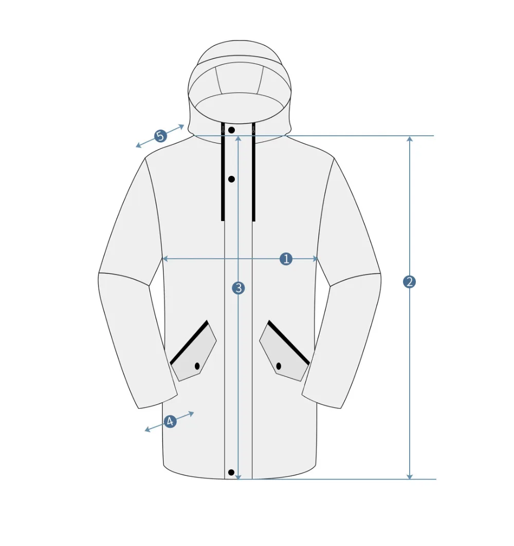 New Xiaomi ULEEMARK Travel Jacket 3 in 1 Detachable Waterproof Coat Hooded Outdoor Mid-Long Coat For Autumn Winter