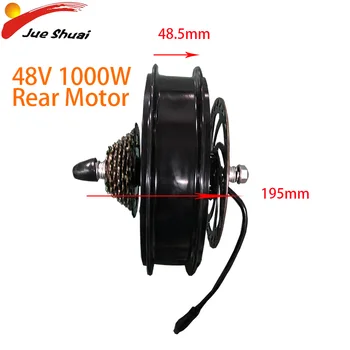 

1000W48V Electric Motor Rear Hub Motor Electric Bike Conversion Kit E Bike Kit Motor Engineer Drive Brushless Bicicleta Eletrica
