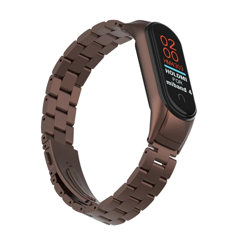 Металлический алюминиевый сменный ремешок mi band 4 глобальная версия из нержавеющей стали для Xiaomi mi Band 4 3 умный браслет с инструментальной пленкой