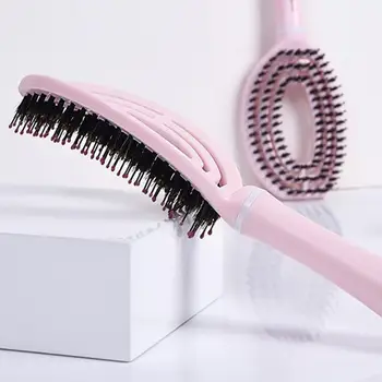 

Hair Scalp Massage Comb Hair Brush Bristle Nylon ladies Wet Curly Hair Tangled hair Salon Hairdressing tools