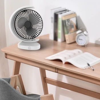 

Portable USB Rechargeable Desktop Fan with Adjustable Mini Fan