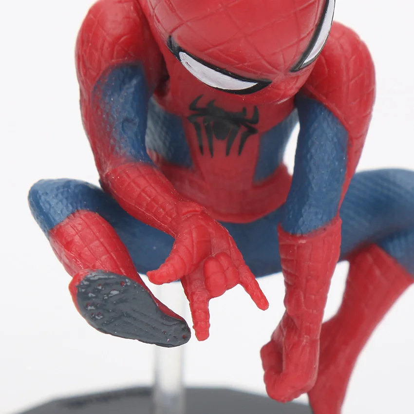 Игрушки Marvel Мстители Человек паук электроящерица ПВХ украшение для торта