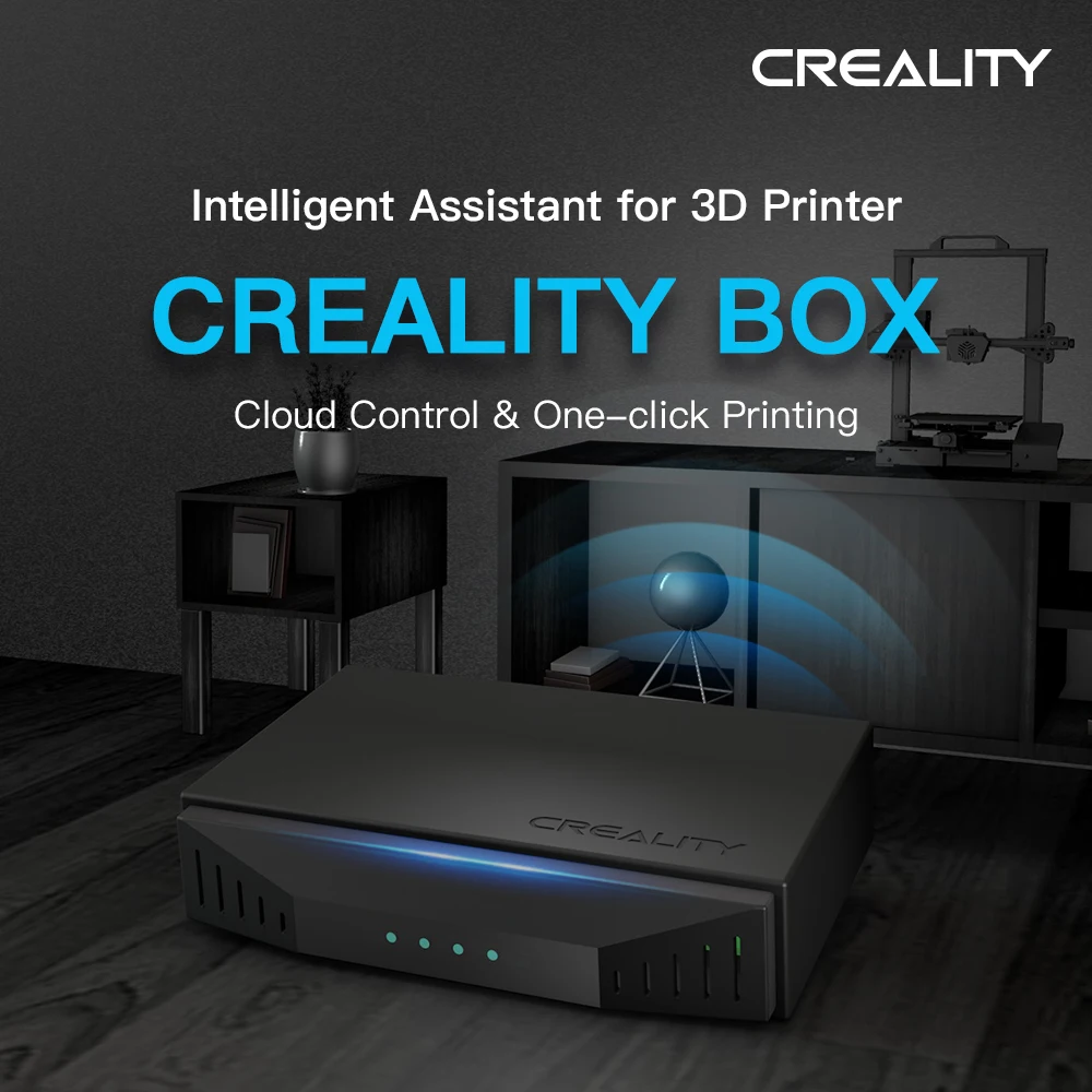 CREALITY 3D Printer Parts WiFi Cloud Box Relevant Parameters Set Up Directly By The APP Of Creality Cloud afbeelding
